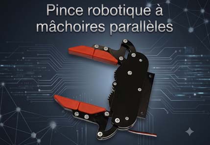 Pince robotique à mâchoires parallèles