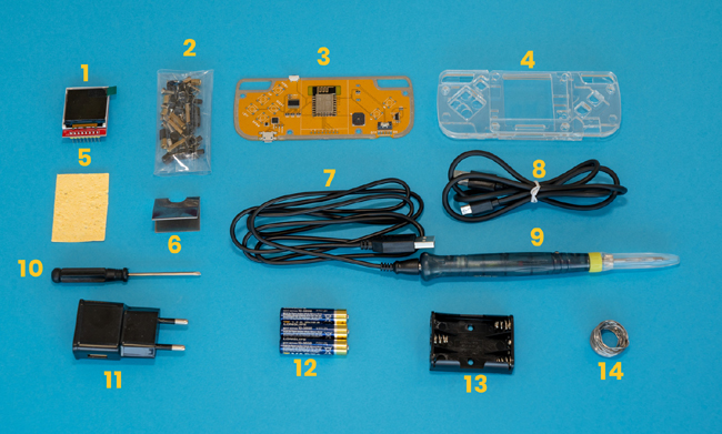 Contenu du kit éducatif NIBBLE