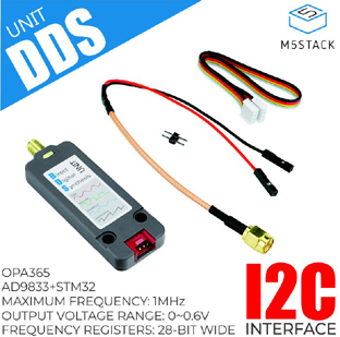 Détail du contenu du module générateur de signaux DDS U105