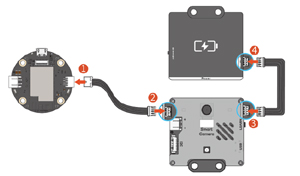 Exemple de raccordement du pack Smart Camera P1100022