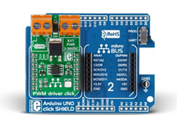 Raccordement du module sur la platine Mikroe-2272