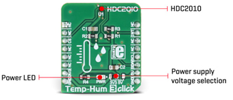 Description du module Temp Hum 3 Click