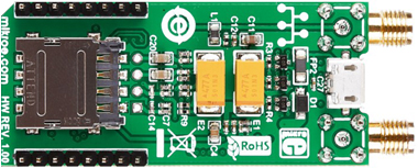 Face arrière du module MIKROE-2382