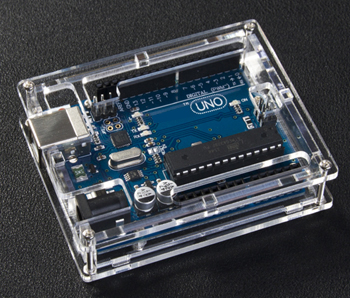 Utilisation du boîtier transparent pour Arduino