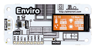 Face avant du module Pimoroni Enviro PIM486