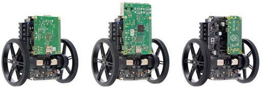 La platine Balboa équipée d'une carte Raspberry Pi