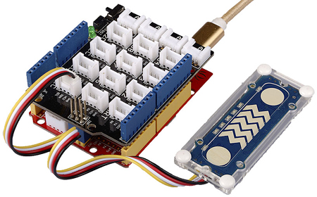 Exemple d'utilisation du module Grove touches et glissières sensitives 101020552