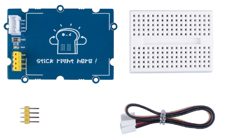 Détail de la platine Grove Breadboard 103020232