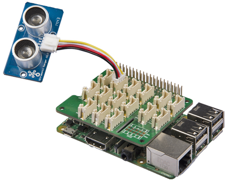 Exemple d'utilisation de la platine Grove Base Hat pour Raspberry Pi