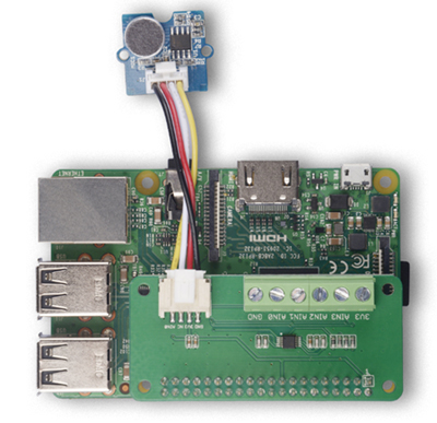 Exemple d'application du module ADC 4 canaux pour Raspberry Pi 103030279