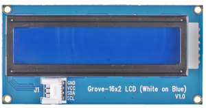 Module Grove Afficheur LCD 2x16 (blanc sur bleu)