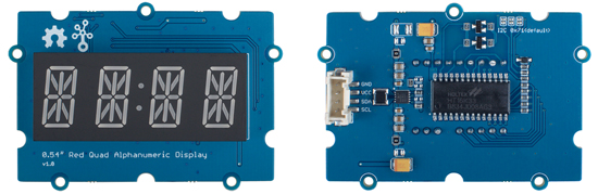 Détail du Module Grove 4 digits alphanumériques
