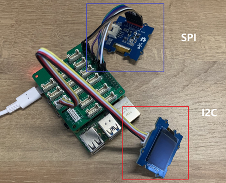 Module afficheur OLED V3 128x128 Grove 104020250