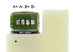 Brochage du moteur pas-à-pas B18-5V