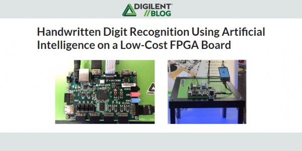Reconnaissance de chiffres avec une carte FPGA