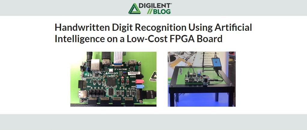 Reconnaissance de chiffres avec une carte FPGA