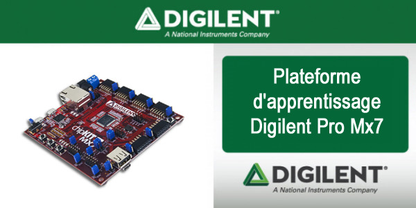 Plateforme d'apprentissage Digilent Pro Mx7