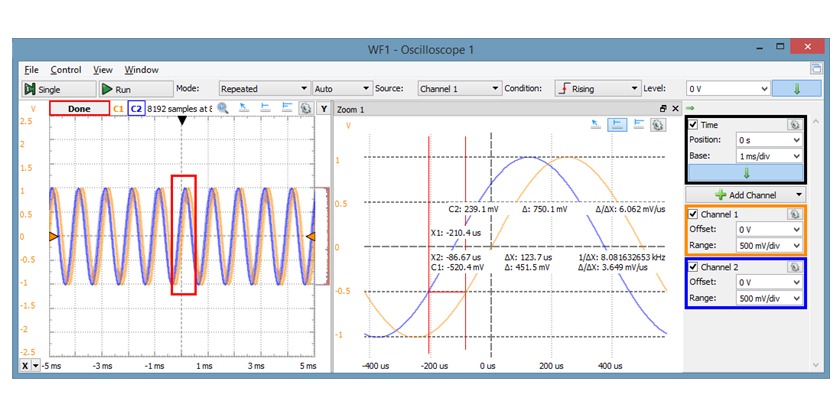 Mise à jour WaveForms 3.7.5